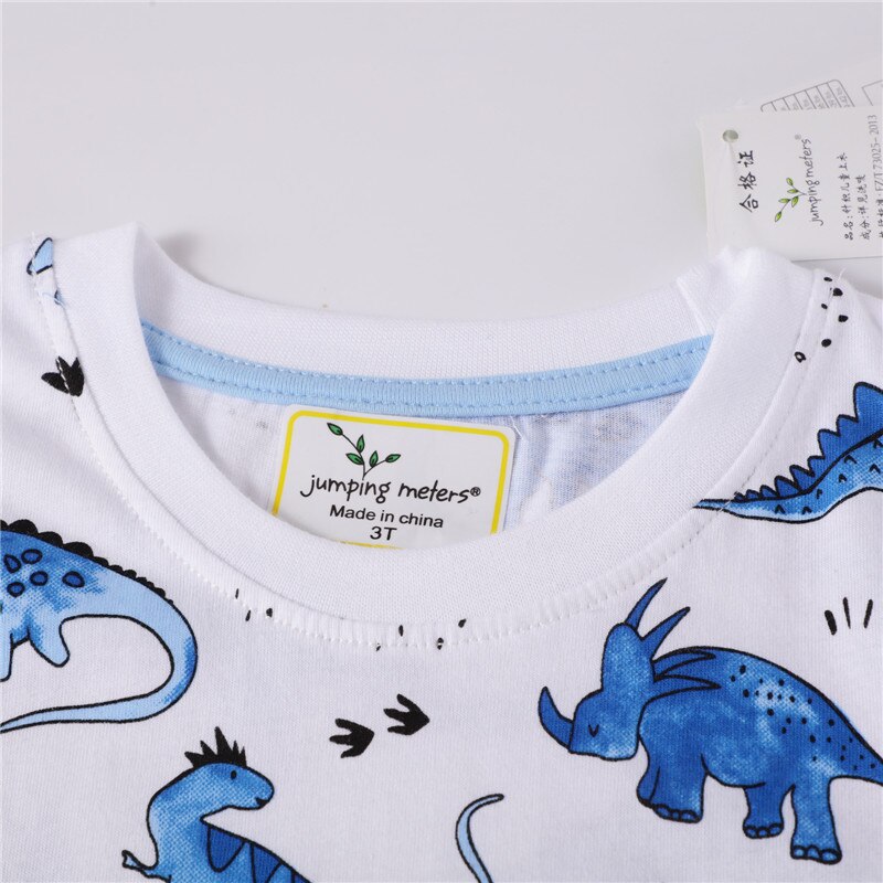 Springende meters peuter jongens t-shirts met koninklijke garde applicatie katoenen zomer o-hals baby jongen meisje t-shirts tops kinderkleding