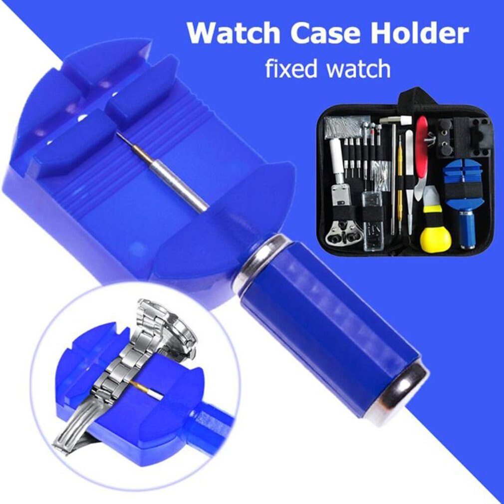 147Pcs Horloge Reparatie Tool Kit Horloge Link Pin Remover Case Opener Lente Bar Remover Horlogemaker Gereedschap Reparatie Tool Set