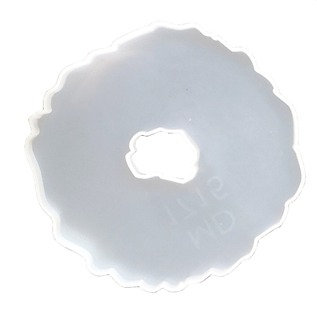 Onderzetters, gietvorm van kunsthars, siliconen mal voor bekermat, doe-het-zelf mal voor huisdecoratie: Mal 4