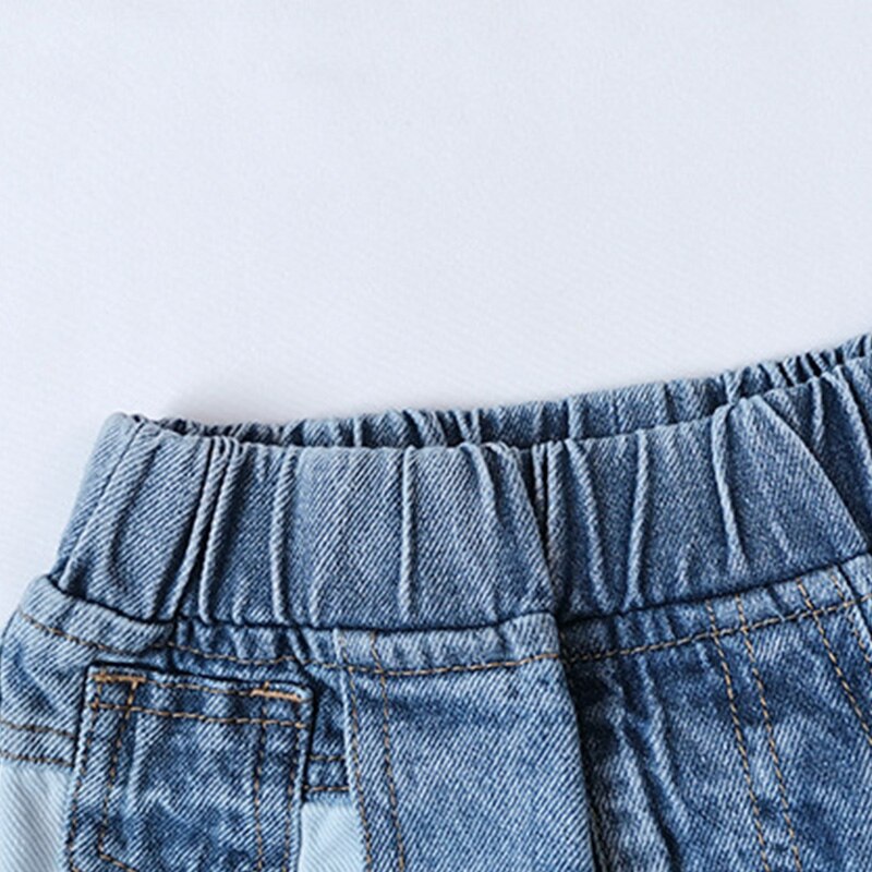 Humor Beer Meisjes Pocket Jeans En Najaar Kinderkleding Middelbare School Student Casual Baby Kids Broek