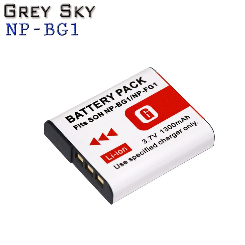1300mAh NP-BG1 NP BG1 NPBG1 bateria + ładowarka USB z wyświetlaczem LCD robić Sony DSC-H3 DSC-H7 DSC-H9 DSC-H10 DSC-H20 DSC-H50 DSC-H55 DSC-H70