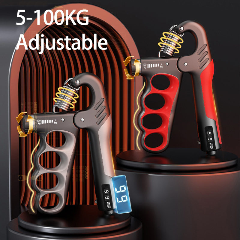 5-60kg/5-100kg Gripsterkte Gym Pols Expander Handversterker Verstelbare Spierherstel Fitness Handkrachtoefening