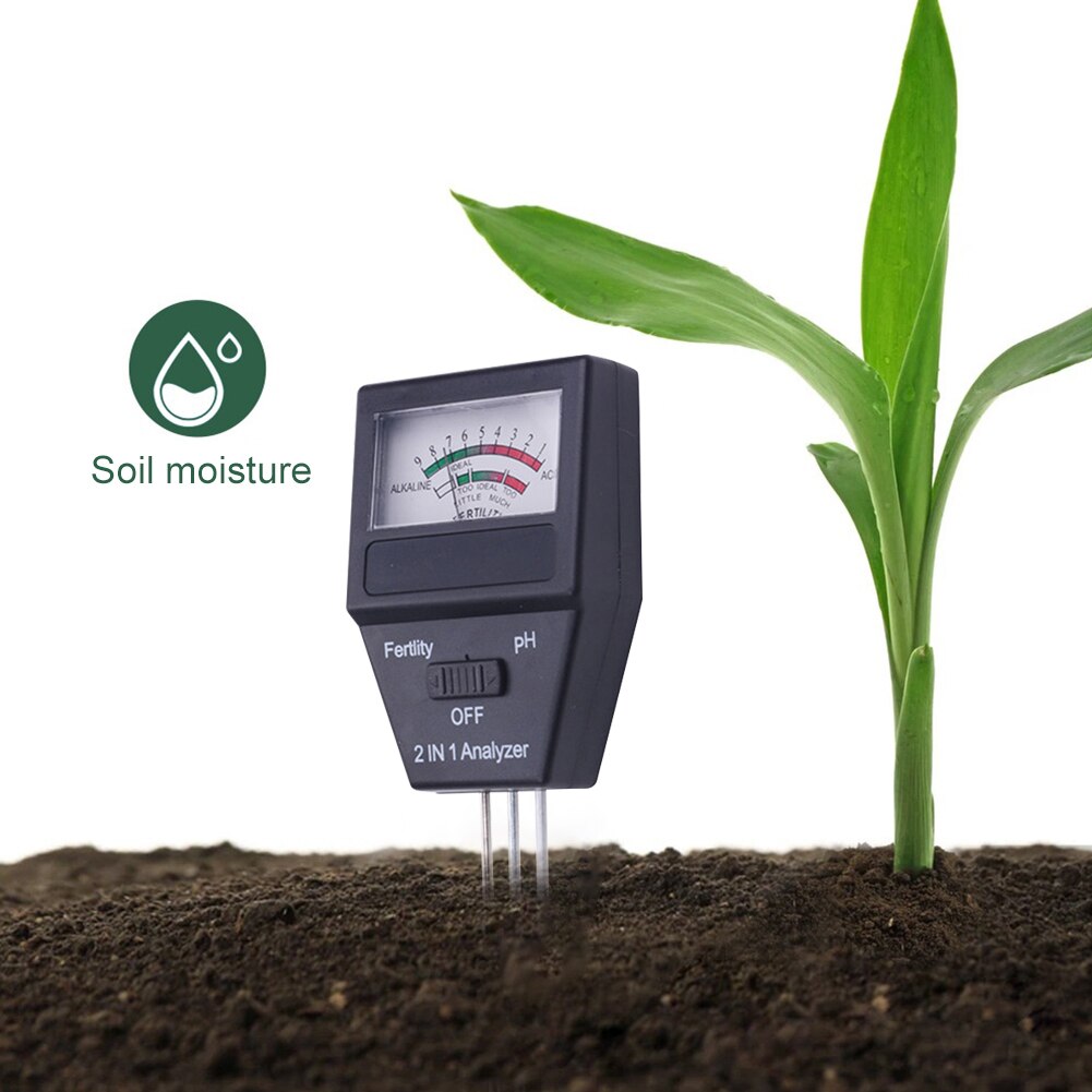Soil PH Tester Fertility Analyzer with Probe Meter Battery Free Monitor Plantation Flowers Courtyard Measure Tools Accessories