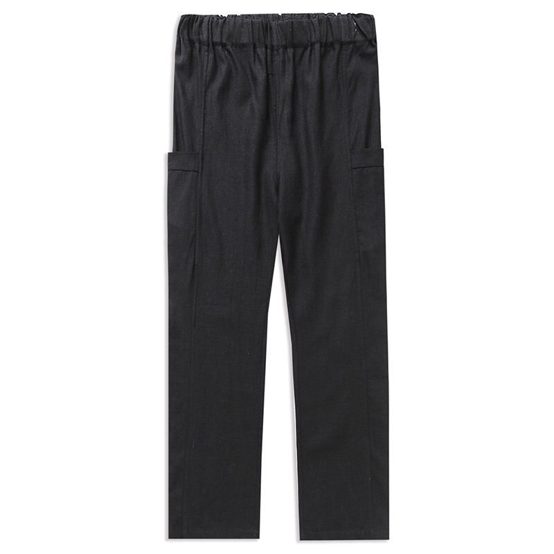 Men's Cotton and Linen Casual Jogger Pants Male Fitness Trousers Chinese Traditional Harajuku Spring Autum Clothe
