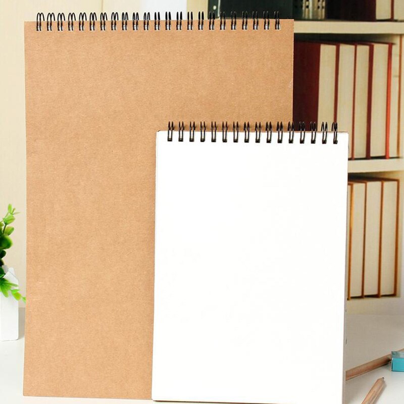 Kraft Hard Cover A3 Sketch Book A3/A4/A5 Sketchbook 30 Sheets 120GSM Paper