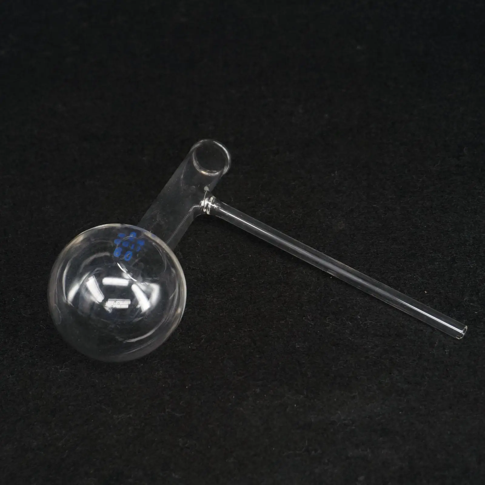 60ml Glass Distillation Flask Round Bottom with Side Arm Distilling Lab Flask