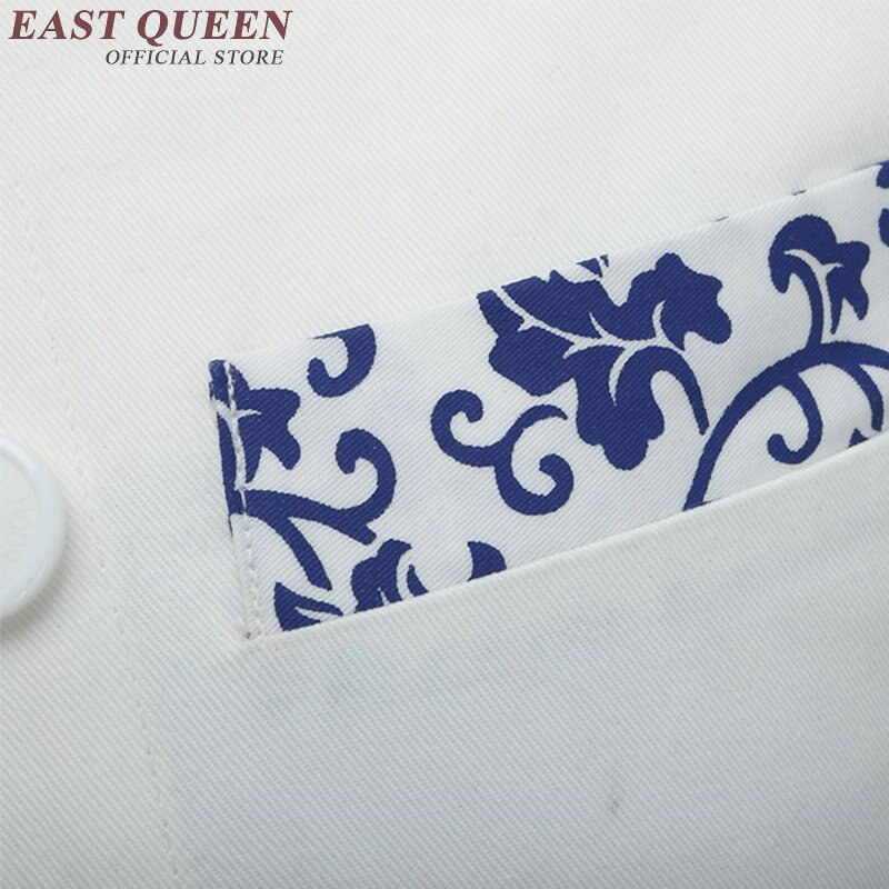 Ropa de Catering, chaqueta de chef, uniforme de hotel, restaurante, cocina, chaquetas de uniforme de cocinero, KK542