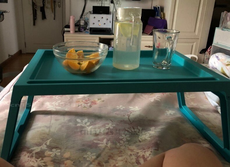 North Bed Mini Laptop Desk Multi-function Computer Desk Foldable Student Dormitory Office Furniture Mini Desk Bearing 5kg