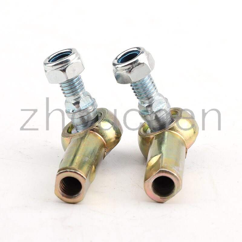 2pcs M8 8MM tie rod ball joint ATV accessories tie rod ball for Quad 4-Wheeler 70 90 110 125 150 200 250cc Go Kart Karting