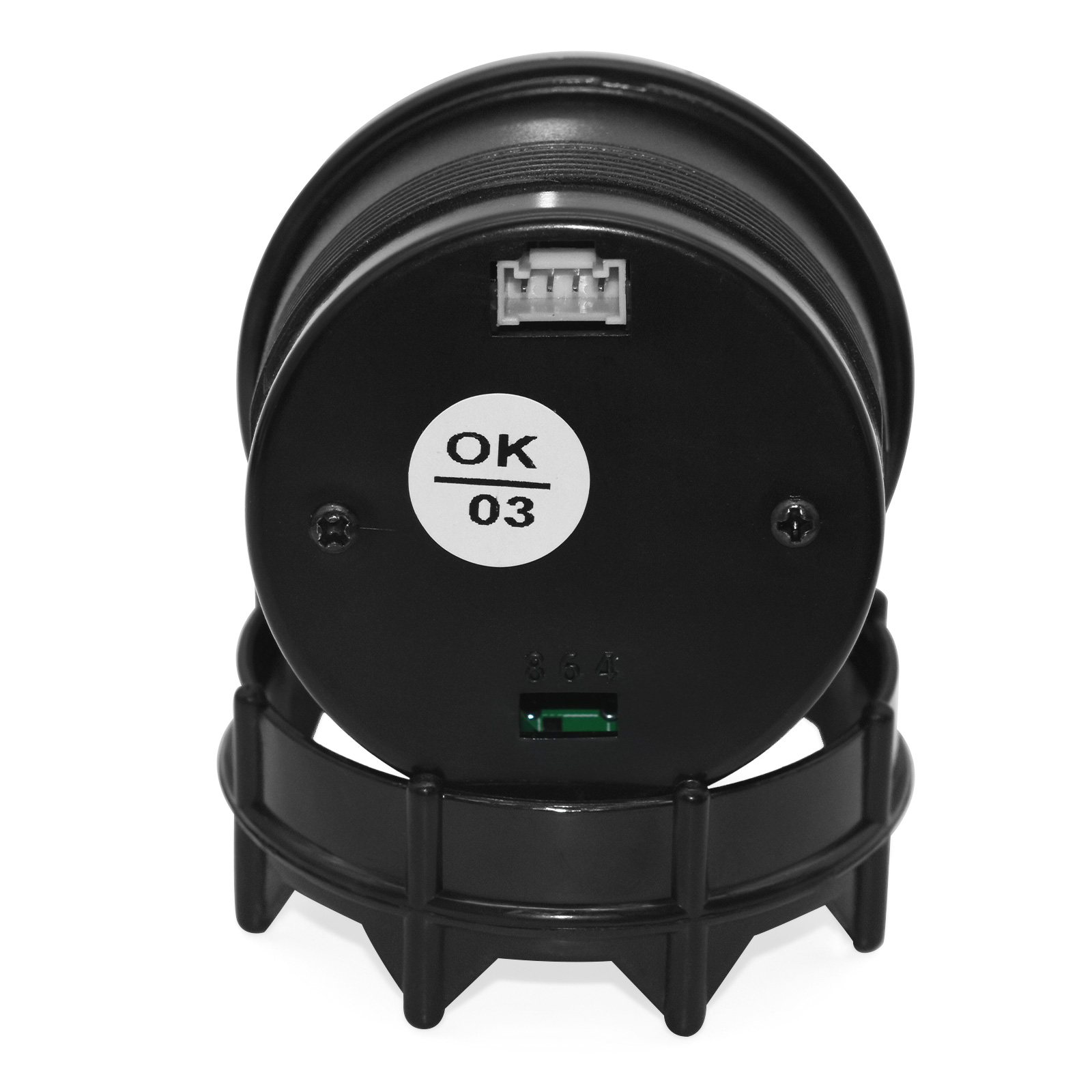 Medidor de relación aire-combustible de 52 mm Pantalla digital AFR Sensor de oxígeno O2 de banda estrecha 0258006028 Medidor de coche ahumado para coche de gasolina 12V