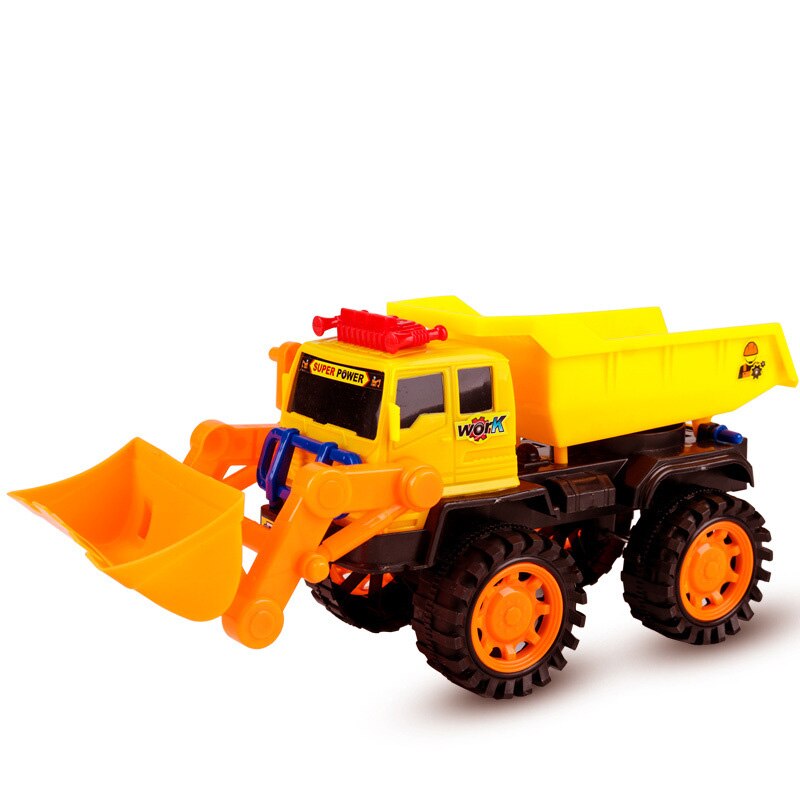 Neue Kinder Baby Strand Spielzeug Set Burg Barrel Jungen Mädchen Spielen Sand Werkzeuge Schaufel Graben Sand Sanduhr Spielzeug ATV Kinder G01: bulldozer trailer