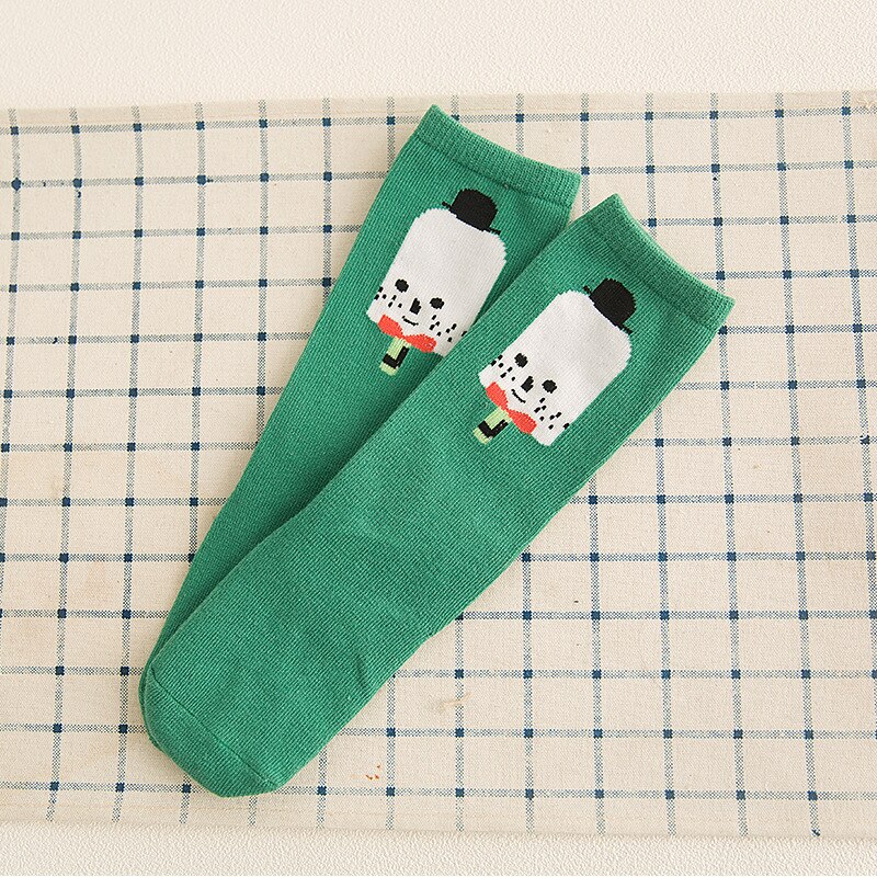 0-6 yrs Knee High Sock Animal Cat leg warmers For newborns infantile thick warm Children socks Baby Boys Girl fox Socks cotton