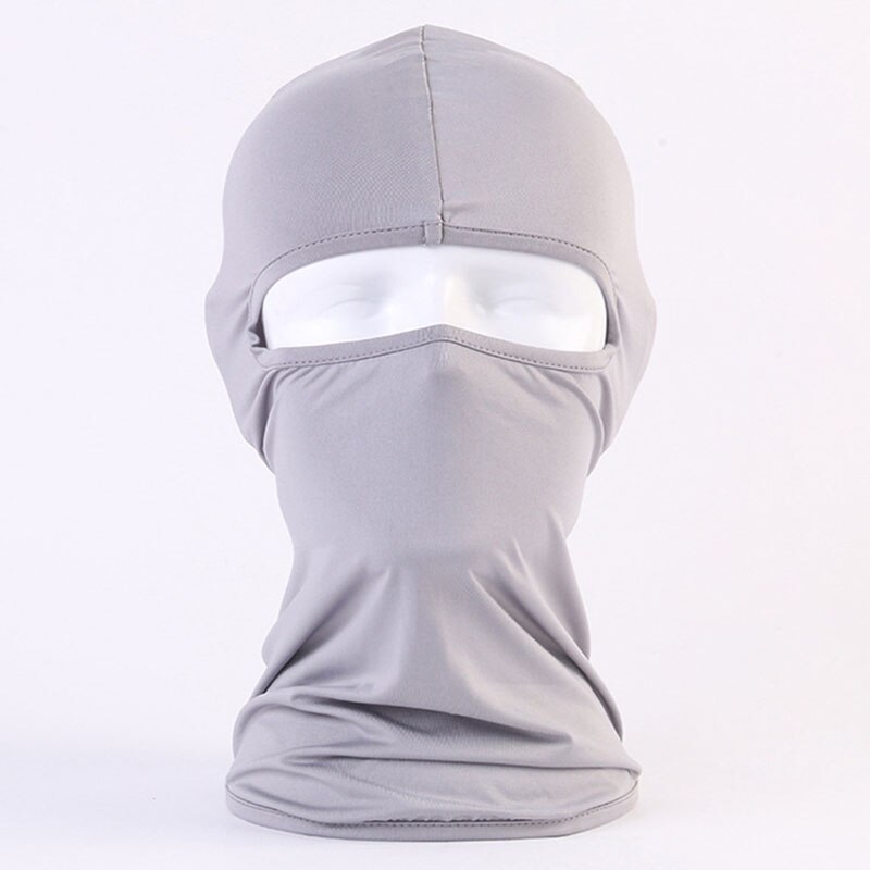 Full Face Mask Hood Motorcycle Neck Warmer Summer Windproof Masks for Outdoor Cycling Skiing E7
