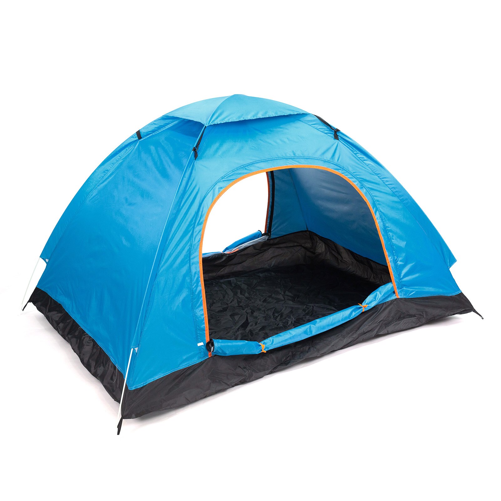 2 Persona sol refugios carpa de playa protección UV Pop tiendas sol sombra toldo Camping senderismo al aire libre de viaje de refugio: Blue 2-Door