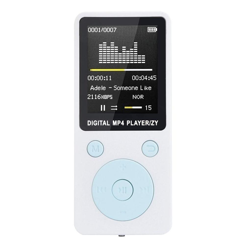 Portable MP3 Lossless Sound Music Player FM Recorder: White