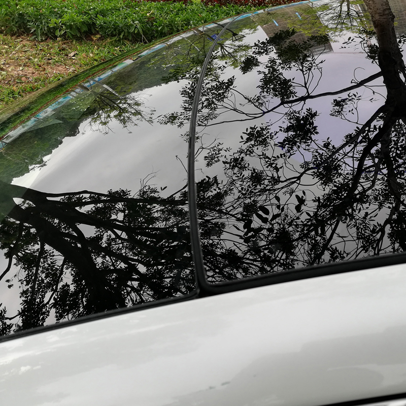 Stofdicht Afdichtstrip Silicagel Zwart Zonnedak Ruisonderdrukking Dakraam Voor Tesla Model 3 Praktische Fijne Duurzaam
