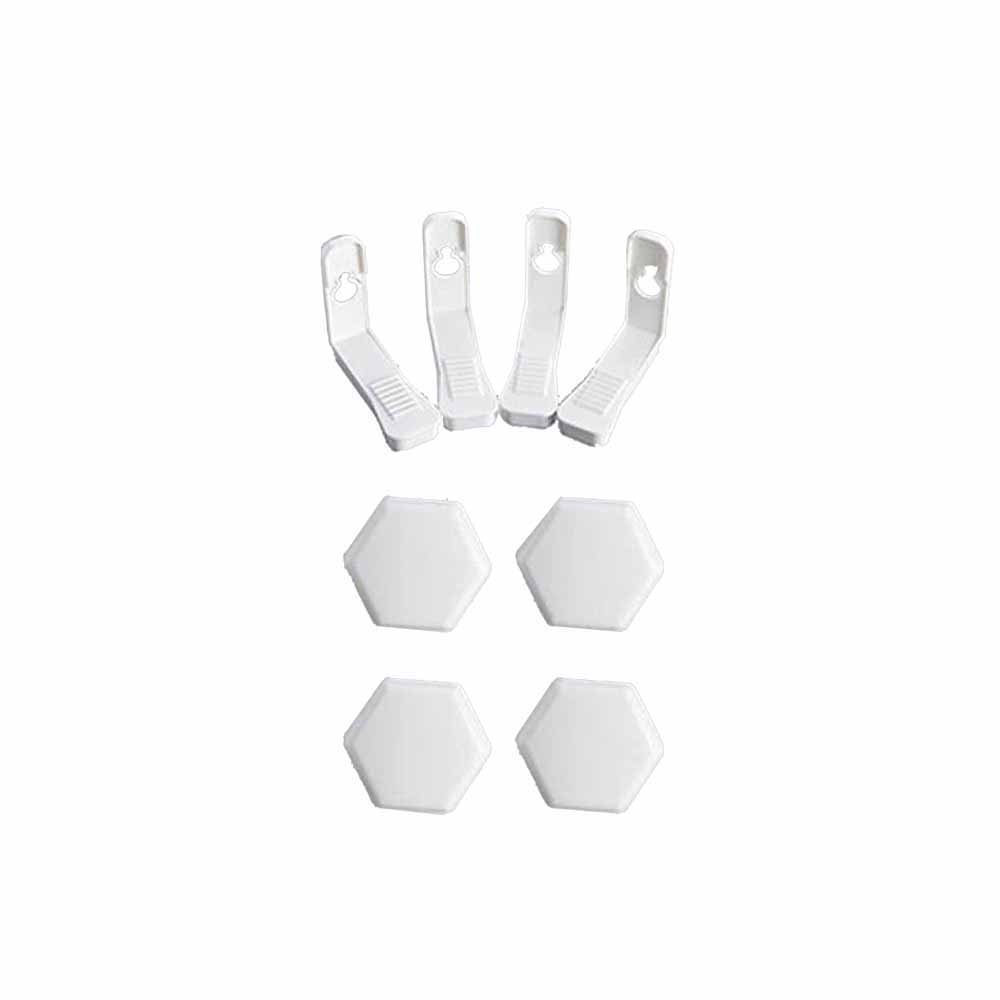 4 stk / sæt lagnet clip dyne lagen holder skridsikker fastgørelse clip holder klemmer madras fastgørelser griber holder: Xq4402 ( korte)