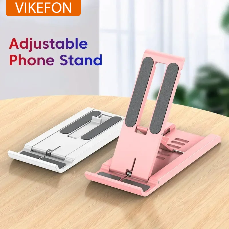 Desktop Telefoon Houder Stand Opvouwbare Draagbare Tablet Stand Bureau Luie Beugel Voor iPhone 13 Pro iPad Mobiele Telefoon Tablet hieronder 12"
