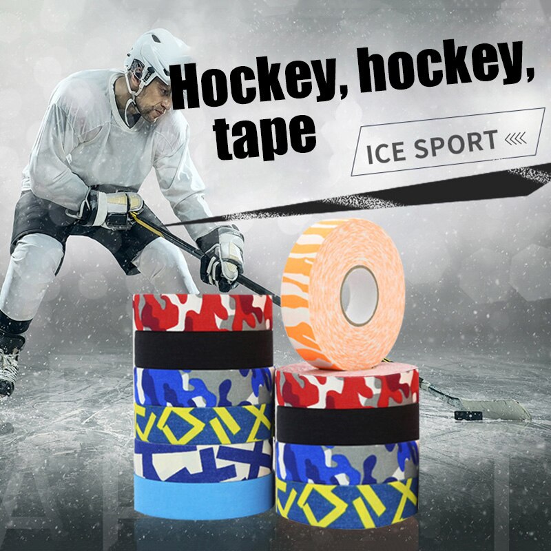 Hockey su Nastro della Presa Non-slip Stick Maniglia Mazze Da Baseball Colorful Sticky Wrap HB88