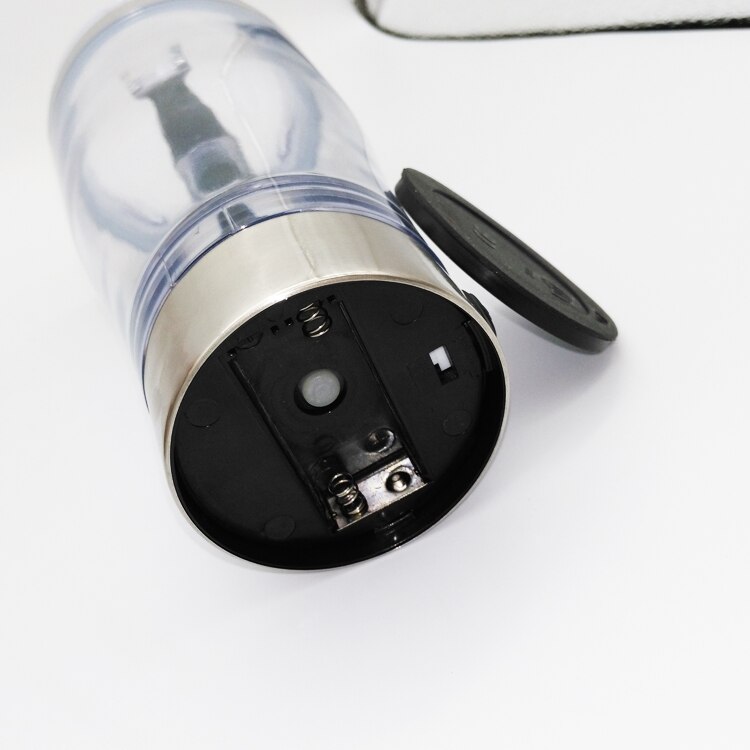 protein shaker blender water bottle automatic movement vortex tornado 450ml BPA free detachable smart mixer bottle