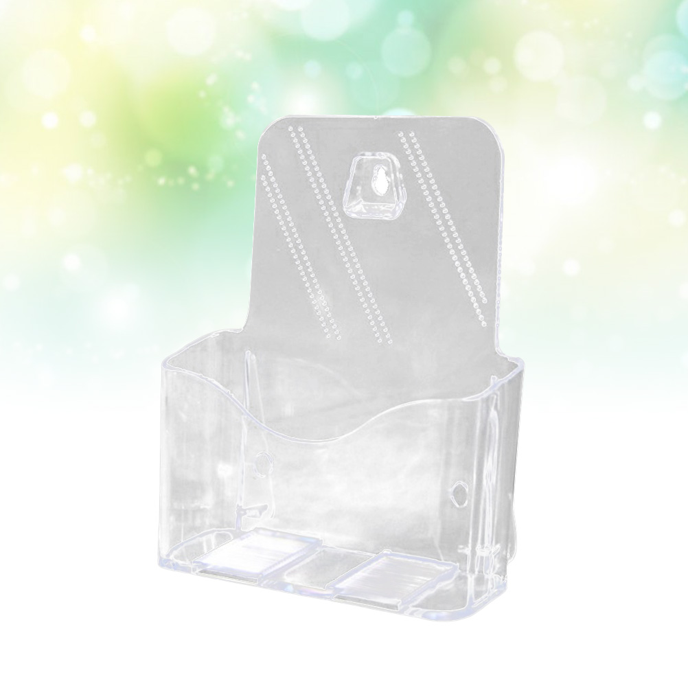 1 PC A5 Acryl Desktop Map Houder Rack Organizer voor Studie Office Home