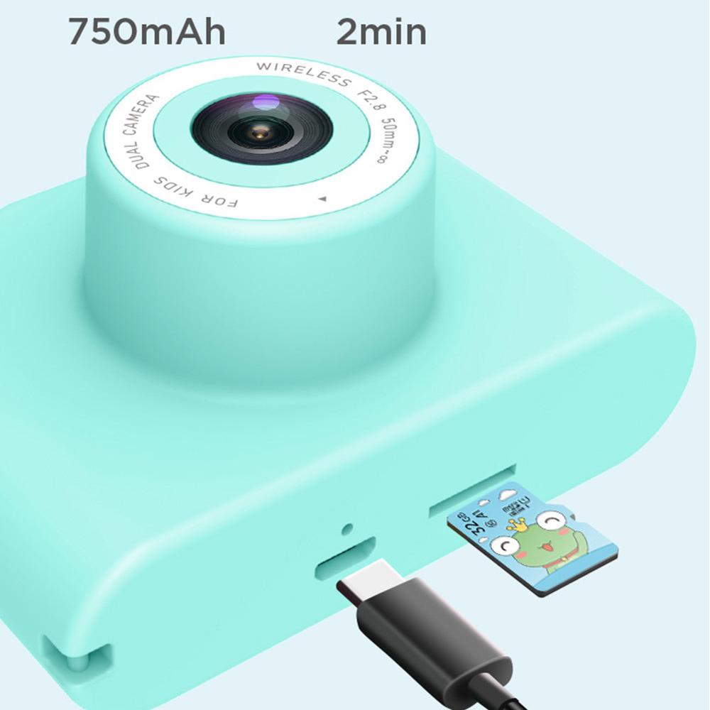 Kinderen Mini Wifi Digitale Camera 24MP Ips Display Cartoon Kid Educatief Speelgoed Voor Kinderen Baby Slimme Kinderen Camera