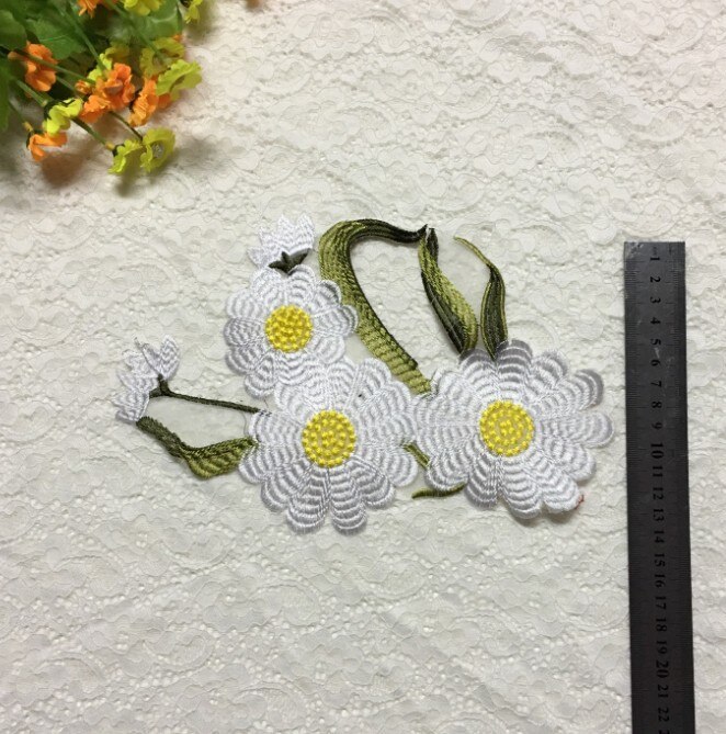 DIY Applique Embroidery Applique Costume Decoration Dimensional Flower Hand-sewn Patch