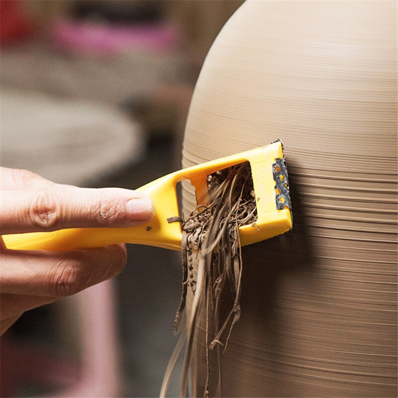 Ceramic Pottery Tools Hand Rasp Plane Polish Shaper for Clay Plaster Sculpture Wood Craft Artists Supplie Shredder Modeling Tool