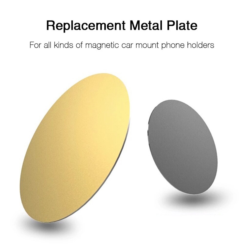 Soporte magnético de teléfono para coche, placa de Metal de 5/10/20 piezas 30mm, forma redonda para soporte magnético de teléfono de coche