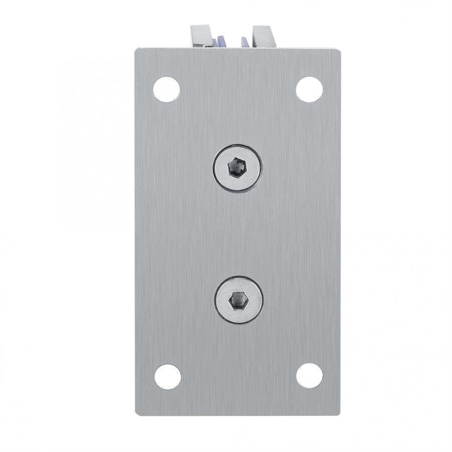 8-10mm Shower Door Hinge Clamp Stainless Steel Frameless Bracket 90 Degree Glass Door Hinges Bathroom Furniture Hardware