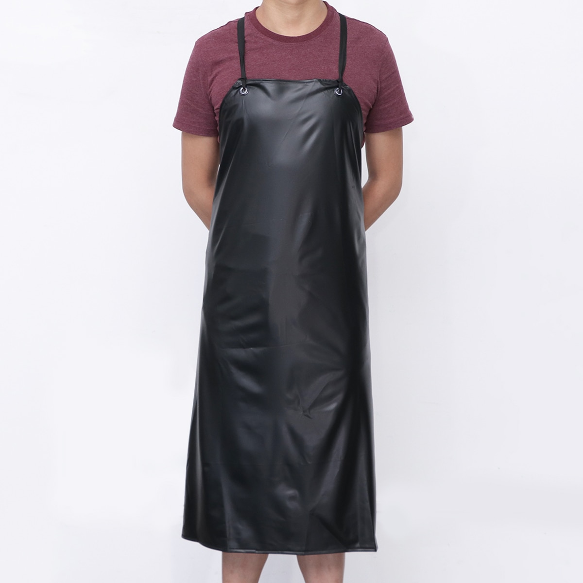 Vattentätt unisex kraftigt förkläde för slaktare köksförkläde kvinnor män vuxna matlagning pvc herrförkläden kock delantal cocina