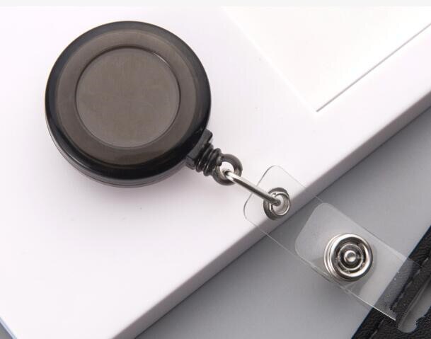 Etya slik farve id-kort navneskilt holdere anti-tabt klip kontor kvinder mænd studiekort rulle udtrækkelig badge holder klip