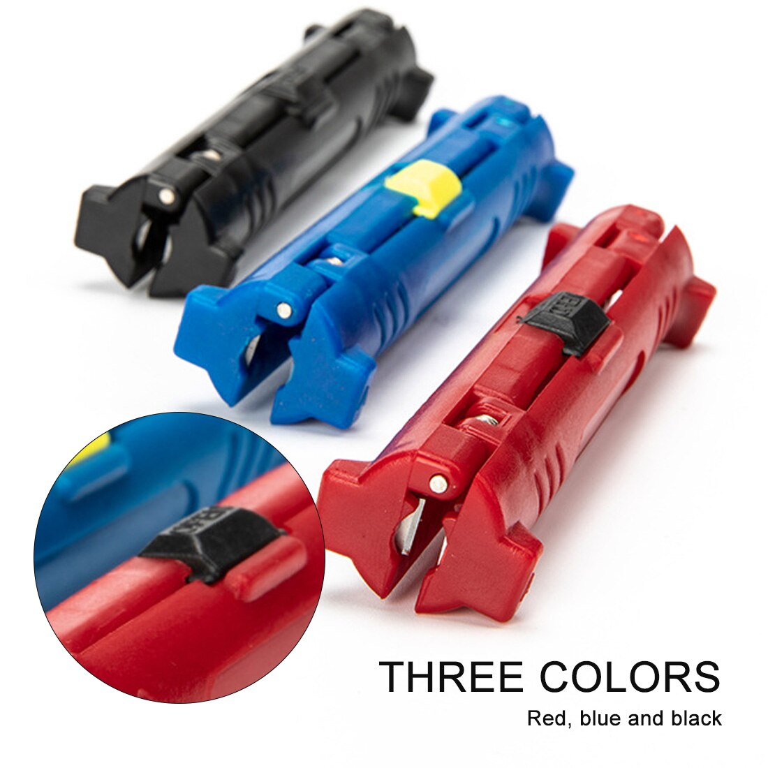 Multi-function Electric Wire Stripper Pen Rotary Coaxial Wire Cord Cutter Pen Stripping Machine Pliers Tool for Cable Puller