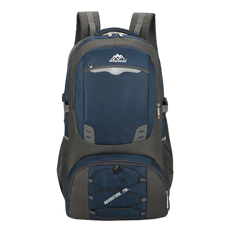 85L 60L Bergsteigen Wasserdichte Rucksack Männer Wandern Sport Taschen Unisex 40L Klettern Rucksack Outdoor Camping Reisetasche Für Männer: Dk blue / 60L