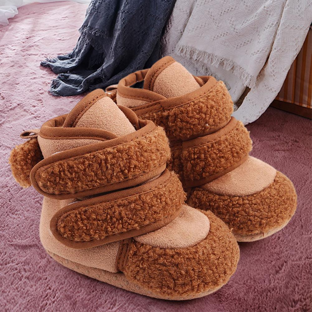 Schuhe Winter Baby Mädchen Junge Bequeme und weiche Magie Band Baumwolle Weiche nicht-Schleudern Stiefeletten Bootie Schuhe Baby schuhe