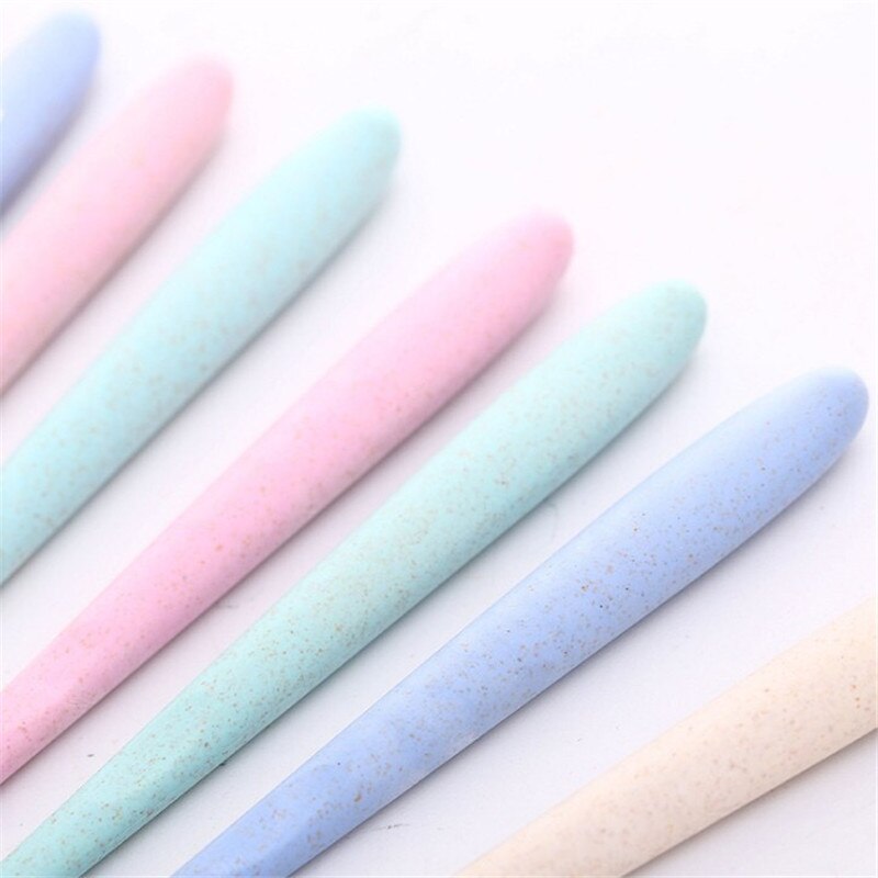 10 stuks prijs tarwestro tandenborstel bamboe houtskool tandenborstels mondverzorging zachte borstelharen tanden reinigen