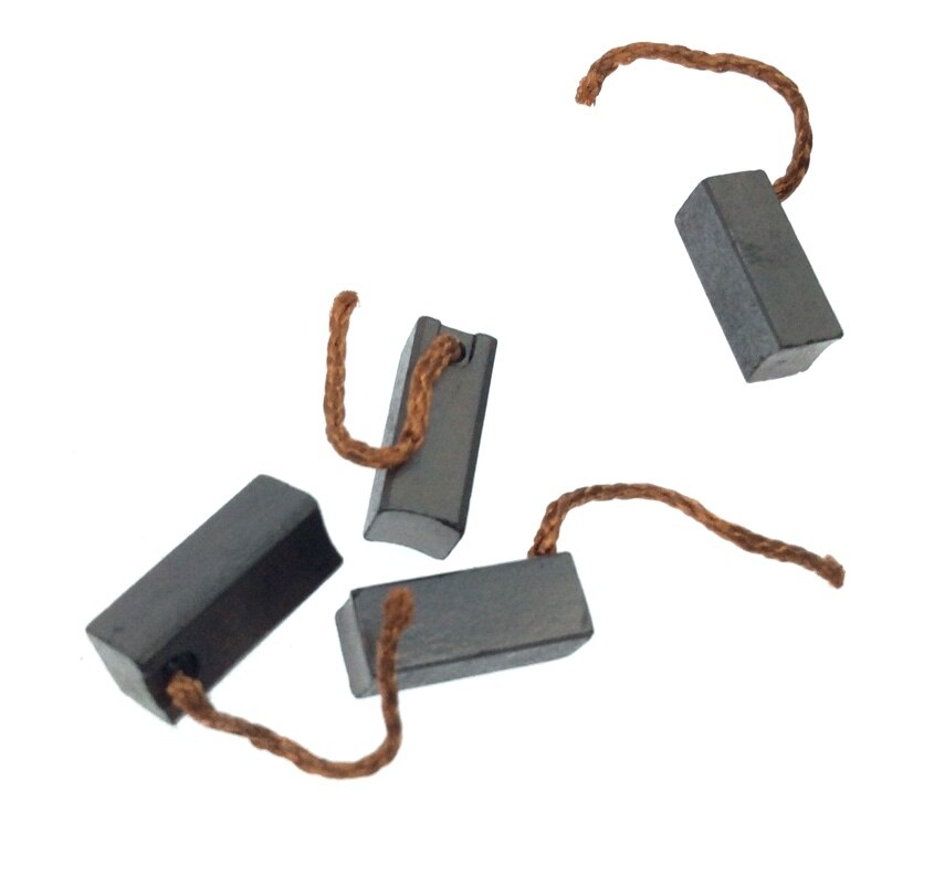 9 stuks koolborstels voor elektrische kachelventilatoren voor auto's 8 x 8 x 20mm