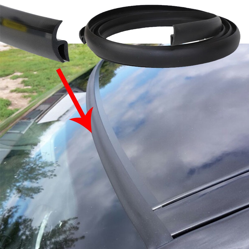 1.7m bil frontrude panel støbt gummi tætningsliste til opel astra ghjk insignia corsa de vectra c vivaro zafira b