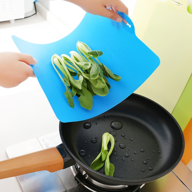 Keuken Flexibele Snijplank Japanse Stijl Dunne Zachte Classificatie Snijplank Kan Hangen Snijplank Fruit Snijplank