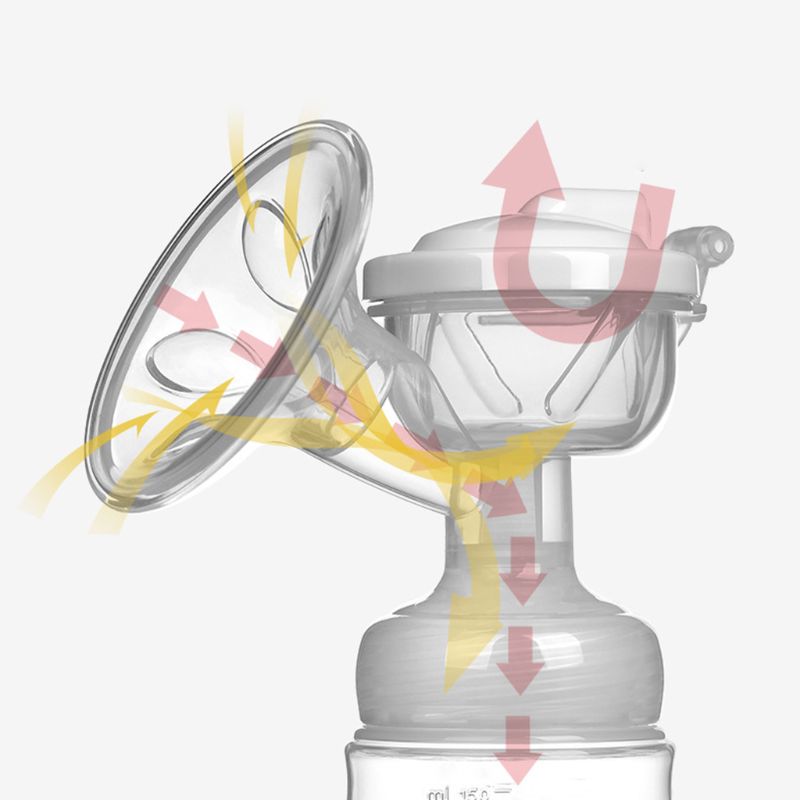 Elektrische Brust Pumpe Automatische Melker mit Baby Flasche Mütterlichen ziehen Milch Hersteller 4XFE