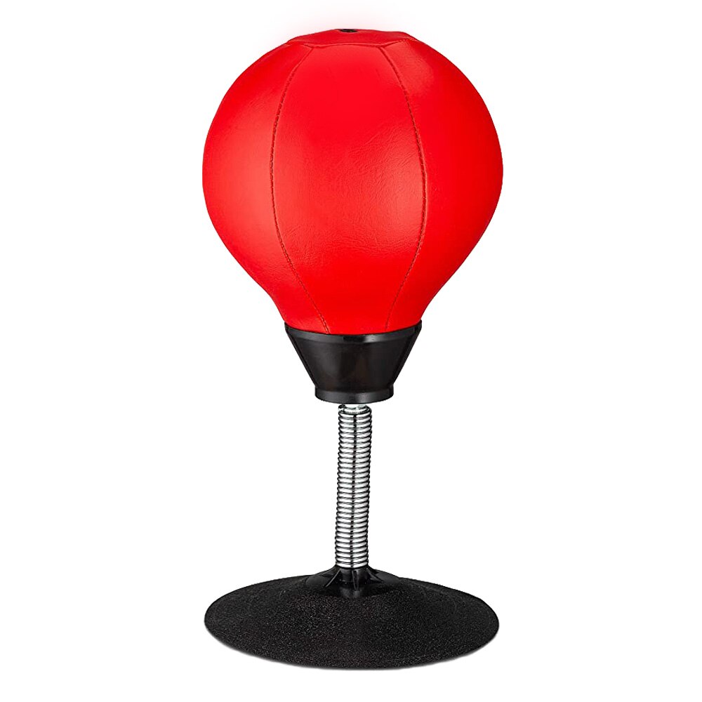 Ballon de boxe gonflable en PU, anti-Stress, poinçonnage, MMA, entraînement réflexe de vitesse, Muay Thai, équipement de sport et de Fitness: Rouge