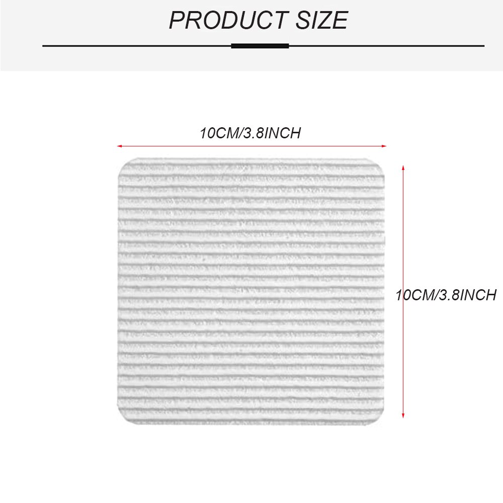 4Pcs Rug Grippers Non Slip Washable Rug Gripper Materials to Anti Curling Rug Pad Keep Your Rug in Place Easy Peel Off