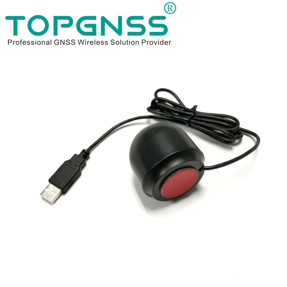 GN502 USB GPS GLONASS GALILEO GNSS RECEIVER ANTENNA cable3meter NMEA0183 USB level Support windows 7 8 10 Xp CE