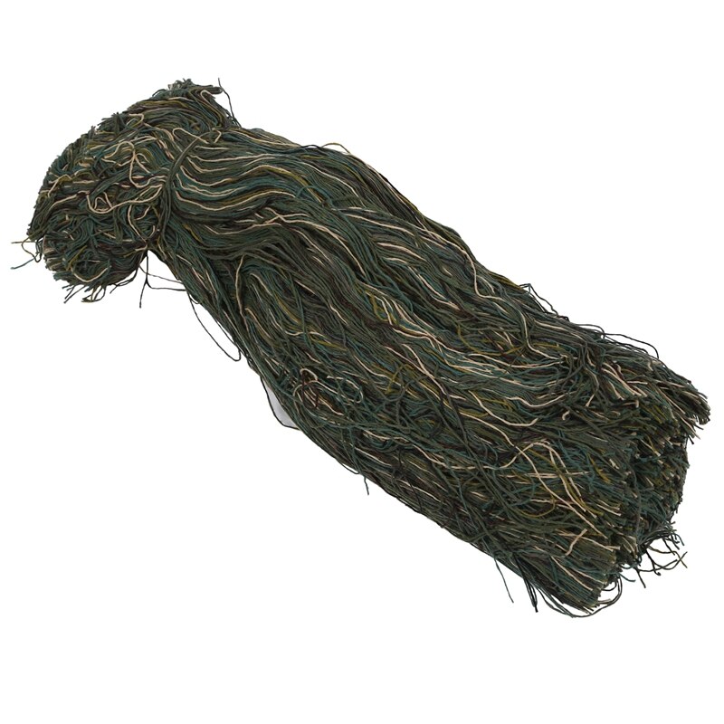 Ghillie Anzug Gewinde Tarnung Leichte Ghillie Garn Jagd Kleidung Zubehör für draussen CS Feld Jagd Dschungel Camoufl: Ursprünglich Titel