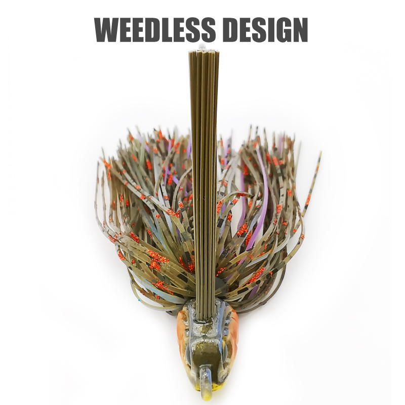 Lureholic 7~14g Weedless Swim Jig High Wire Bait Performance Jig Head Lure Fishing Bait for Bass Fishing With Mustad Hook