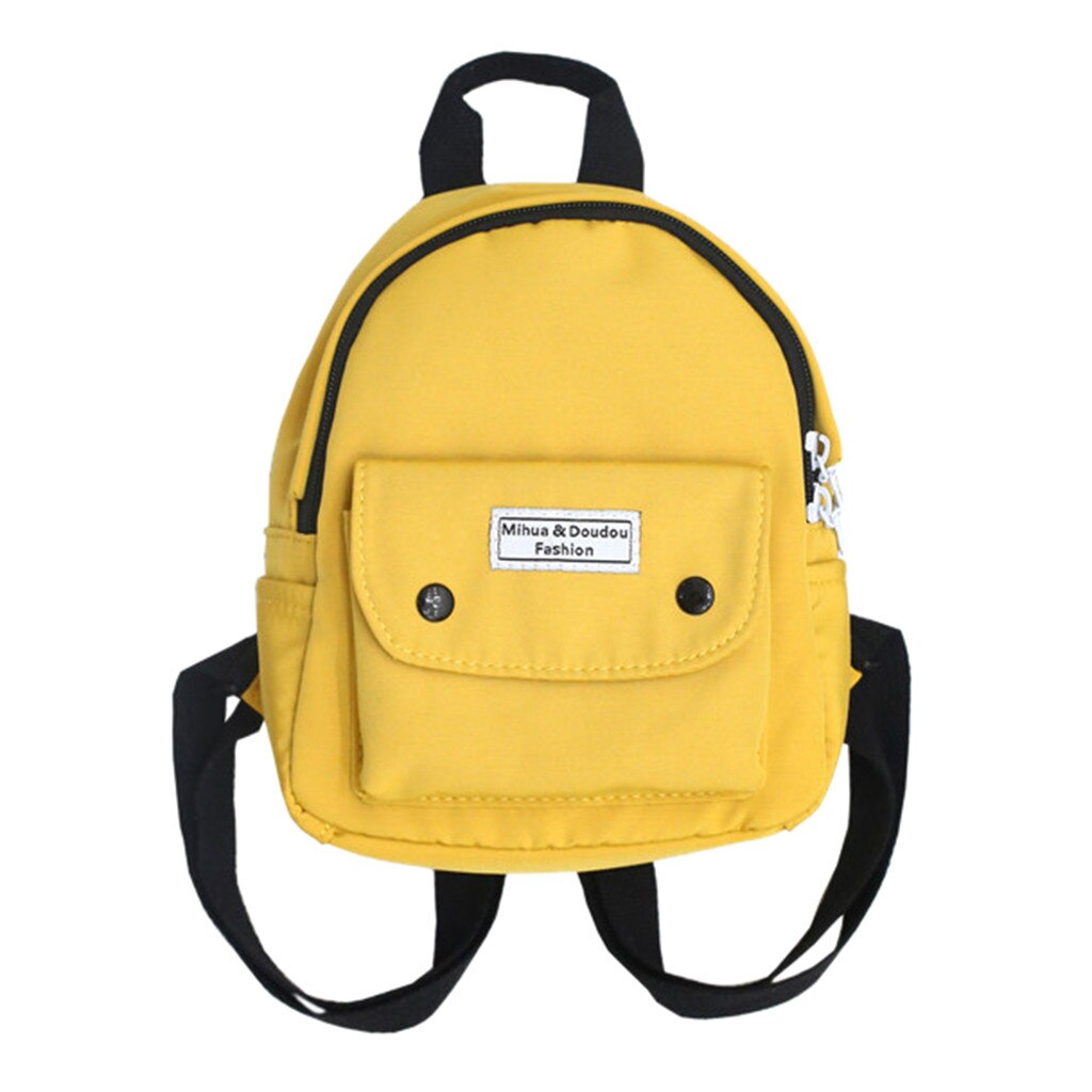 Bolso pequeño sencillo para mujer, Mochila de informal ligera, bolso de viaje, bolso femenino, bolso de mujer #35: Yellow