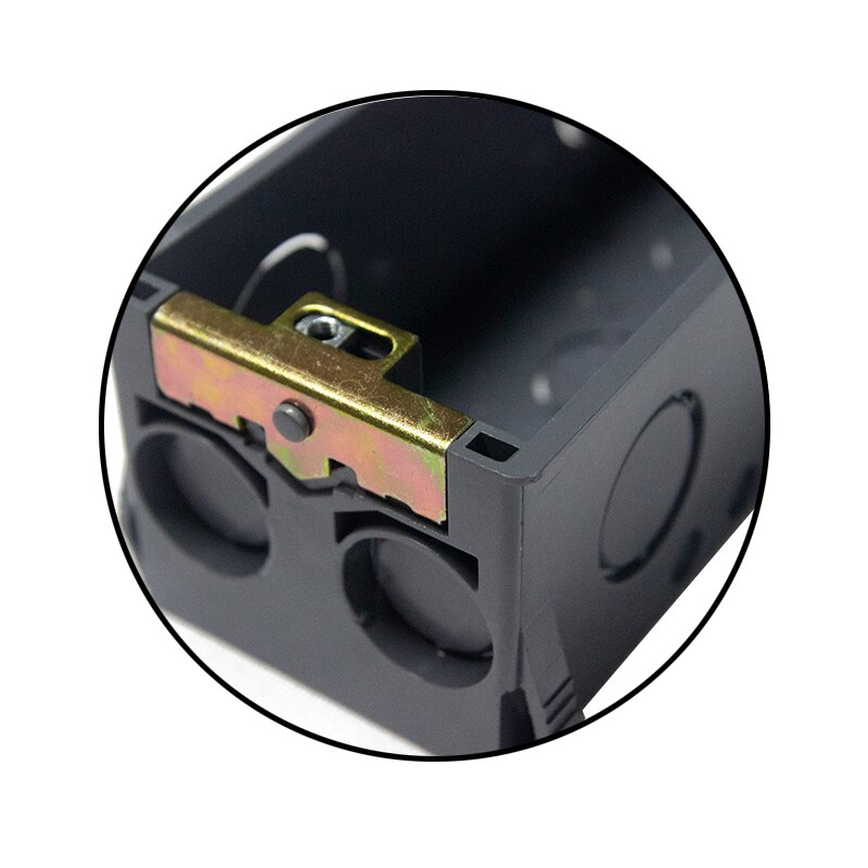 5 PCS 144x63x53mm Wall Plate Wall Mounting Socket Box Internal Cassette PVC Switch Mounting Box Junction Box