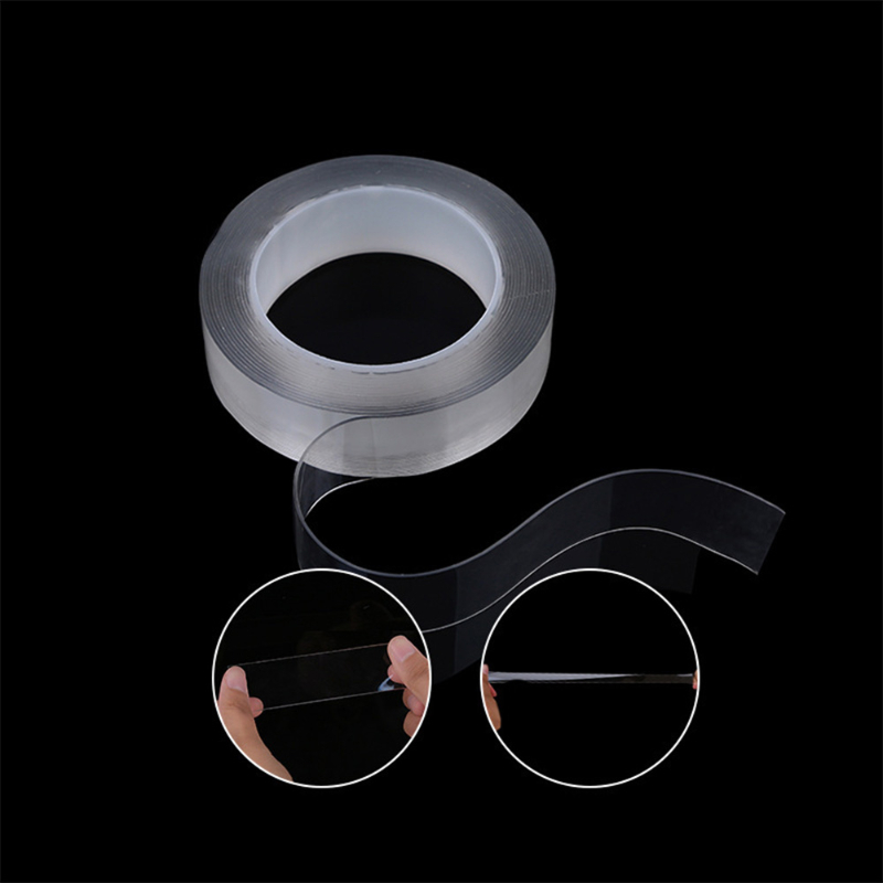 Nano cinta súper fuerte, cinta adhesiva de doble cara, cinta antideslizante Extra fuerte, cinta transparente impermeable para cocina y baño
