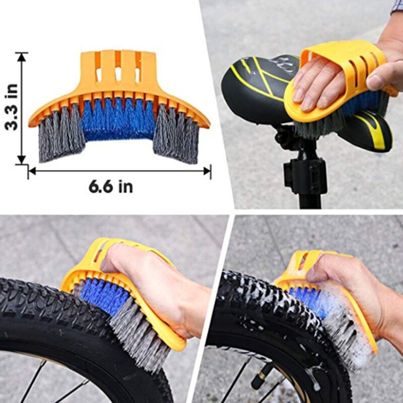 Bicycle Chain Washer Cleaner Set Chain Box Mountain Bike Accessories Maintenance Tool Cleaning Big Brush