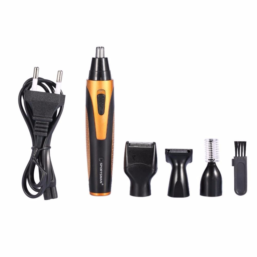 Electric Nose Trimmer Ear Temple Hair Shaving Clipper Beard Shaver For Men 4 In 1 nariz Trimmer Machine